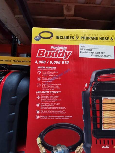 Heater installation and operating instructions. . Mr buddy heater costco